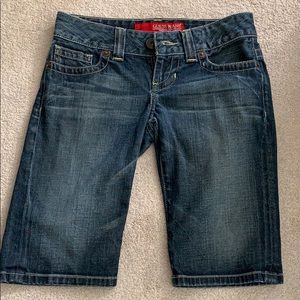 Guess Above Knee Denim Shorts